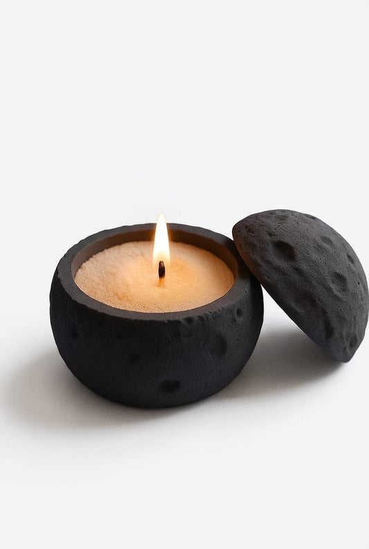 Moonstone Sand Candle